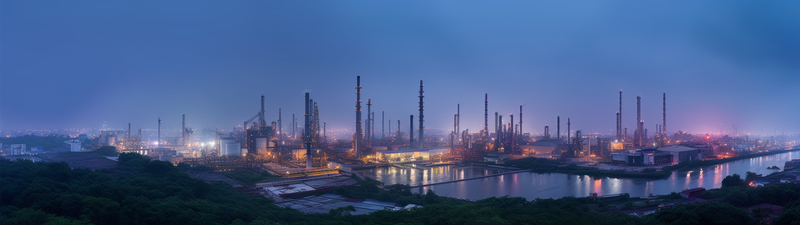 发展中城市夜景化工厂夜景,高清,摄影图,摄影图片,图片大全,摄影图免费下载
